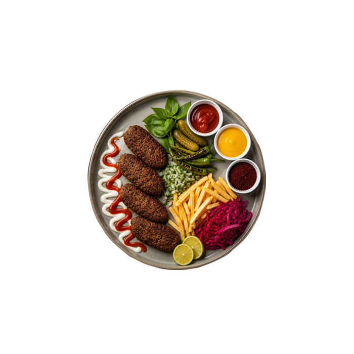 کتلت گوشت بدون گوجه