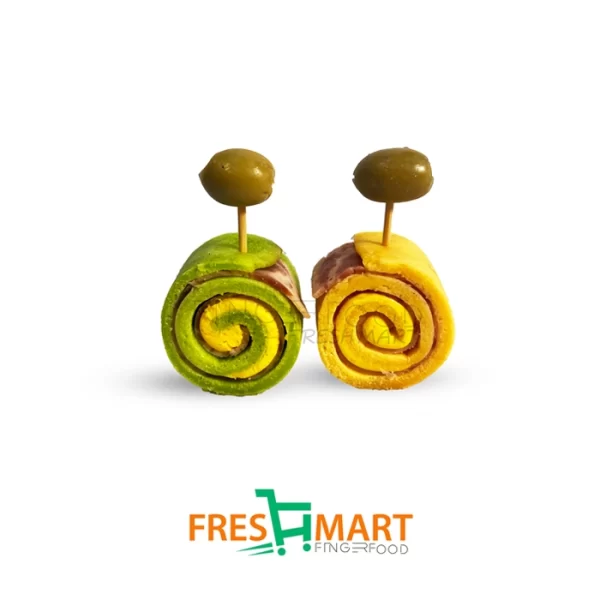 کرپ ژامبون رنگی